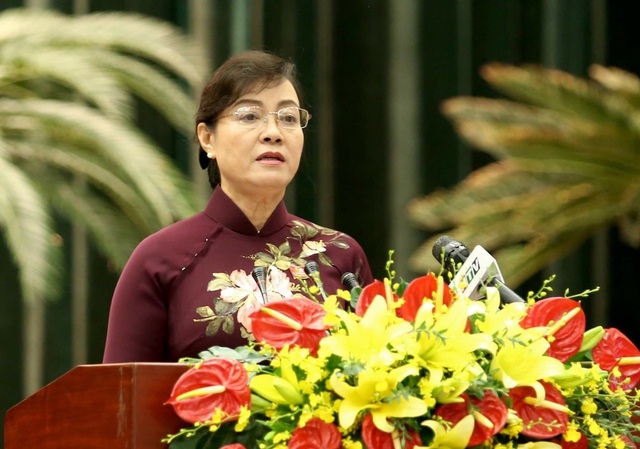 TPHCM triển khai đề án sữa học đường hơn 1.100 tỷ đồng - 3 Chủ tịch HĐND TPHCM Nguyễn Thị Quyết Tâm cho biết giai đoạn thí điểm sẽ rút kinh nghiệm, đánh giá công tác tổ chức chương trình sữa học đường