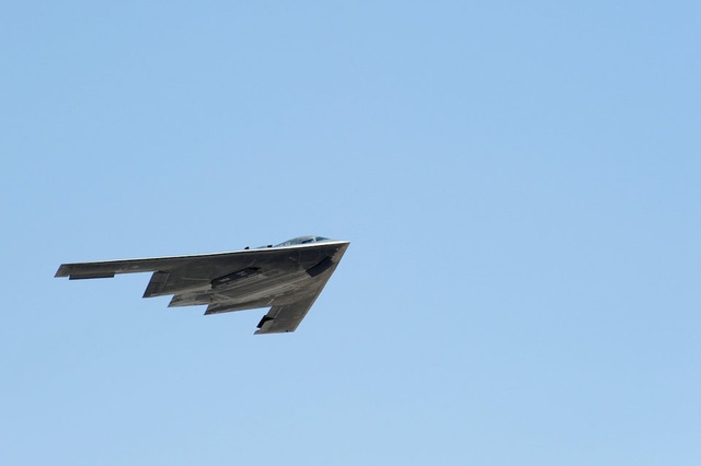 Giải mã khả năng tàng hình ấn tượng của máy bay ném bom B-2 - 1
Máy bay ném bom B-2 (Ảnh: US Air National Guard)