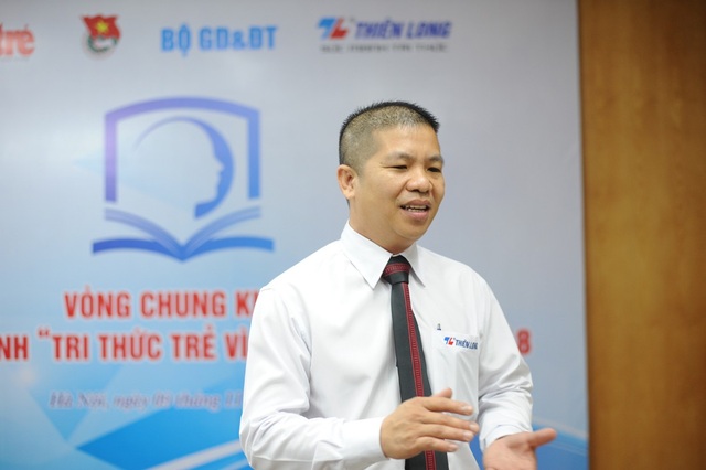 Các ý tưởng hay vì giáo dục tranh tài 100 triệu đồng - 3 Ông Trịnh Văn Hào - Giám đốc Marketing Tập đoàn Thiên Long.