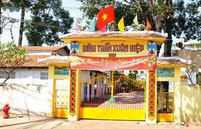 Băng trộm chuyên "săn" cổ vật ở đình, chùa sa lưới - 2 Đình Xuân Hiệp, di tích kiến trúc nghệ thuật cấp Quốc gia.