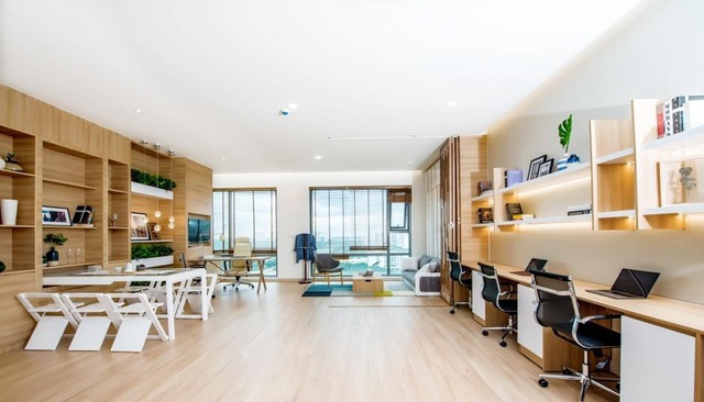 Thị trường Phú Mỹ Hưng dậy sóng với officetel 3 mặt tiền đường - 2 Các căn officetel Golden King có thiết kế hiện đại và linh hoạt, dễ dàng chuyển đổi công năng phù hợp với nhu cầu của người sử dụng.