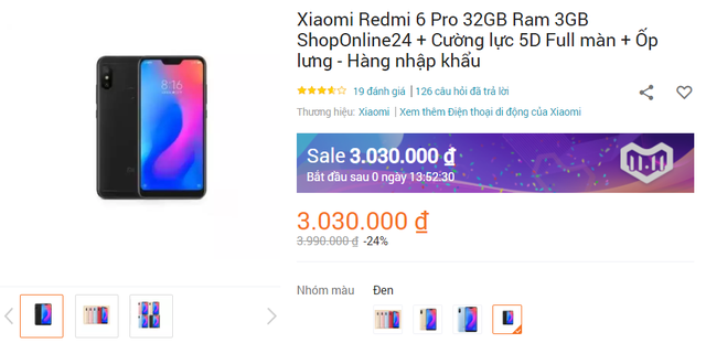 Top 11 smartphone trong Đại tiệc mua sắm 11.11 - 9 Top 11 smartphone trong Đại tiệc mua sắm 11.11 - 9