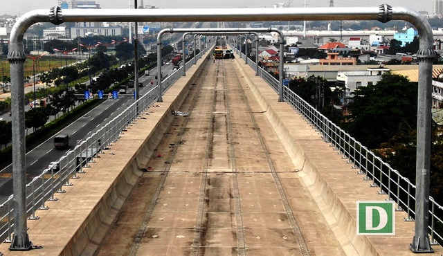 Hình hài tuyến metro đầu tiên của TPHCM sau 6 năm thi công - 3 Gói thầu số 2 bao gồm 17,1km đi trên cao và Depot Long Bình đã đạt khối lượng thi công 77,5%