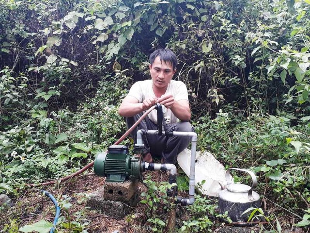 Cảnh hoang tàn nơi Làng thanh niên lập nghiệp - 7 Người dân thiếu nước sinh hoạt trầm trọng.