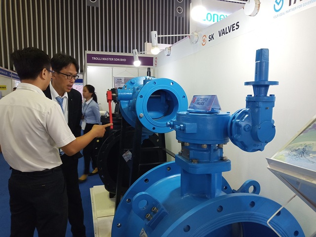 Ngành công nghiệp Việt Nam hướng đến tương lai bền vững cùng Taiwan Excellence - 3 Gian của SK Valves giới thiệu các dòng van nước