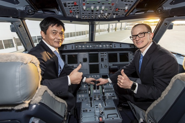 Vietnam Airlines “trình làng” máy bay Airbus 321neo hiện đại nhất - 3 Với hiệu quả vận hành xuất sắc, sự tiện nghi và tầm bay vượt trội, A321neo sẽ được Vietnam Airlines khai thác trên các đường bay nội địa và khu vực châu Á.