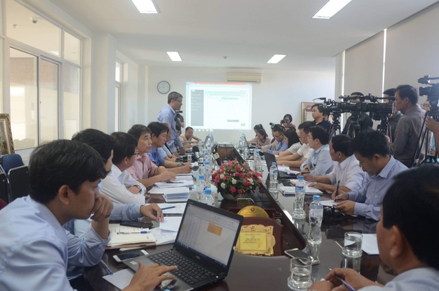 Vì sao Đà Nẵng lâm cảnh thiếu nước sinh hoạt trầm trọng? - 1 Đoàn công tác của Cục Quản lý tài nguyên nước làm việc về tình trạng thiếu nước tại Đà Nẵng.