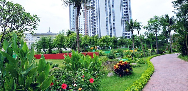 Sở hữu nhà trong khu đô thị đẳng cấp cho các gia đình trẻ là không thể? - 1 Ảnh chụp thực tế tại dự án Hồng Hà Eco City