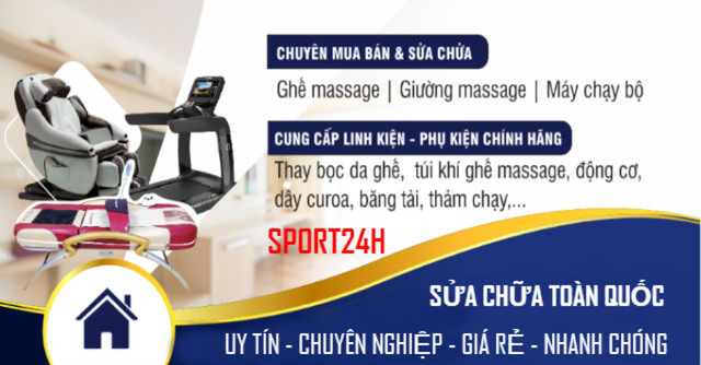 Chăm chỉ rèn luyện nhưng bạn đã biết chăm sóc máy tập đúng cách chưa? - 1 SPORT24H.VN cam kết dịch vụ sửa chữa ghế massage, máy chạy bộ tại nhà