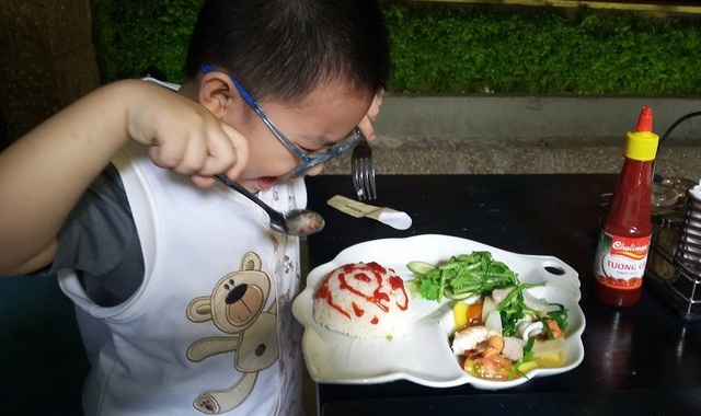 Trẻ béo phì Việt Nam sẽ đối mặt với tương lai bệnh tật - 2 Trẻ cần chế độ ăn hợp lý, tăng cường rau và thủy hải sản, giảm thịt và chất béo