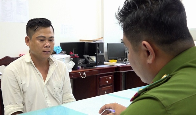 Bắt đối tượng bị truy nã trong đêm - 1 Đối tượng Nguyễn Thành Tý tại Cơ quan Công an
