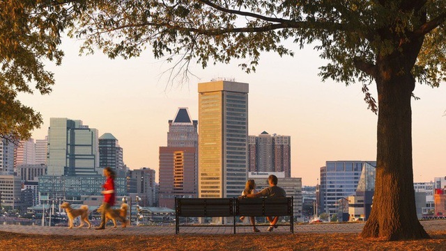 8 thành phố Mỹ trả tiền cho người chuyển đến sống và làm việc - 1
Thành phố Baltimore, bang Maryland, Mỹ - Ảnh: Getty Images.