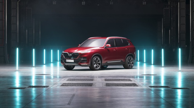 VinFast đồng loạt ra mắt 3 dòng sản phẩm ô tô, xe máy điện - 3
Mẫu SUV Lux SA 2.0
