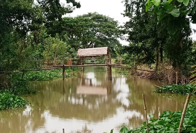 Tới Sa Đéc nên dừng chân ở chỗ này - 2 Khu nhà nghỉ của thầy giáo Quốc Phong nằm bên một con rạch ở phường Tân Qui Đông, TP Sa Đéc.