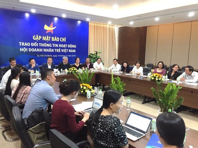 Lập nhóm online “đối phó” thách thức từ chiến tranh thương mại Mỹ - Trung - 1 Hội doanh nhân trẻ Việt Nam đã có buổi Trao đổi thông tin hoạt động với báo chí tại TPHCM