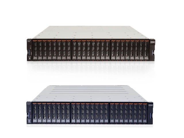 Chuyên gia FPT cảnh báo nguy cơ an ninh dữ liệu cho doanh nghiệp - 4 IBM Storwize V5000 (ảnh trên) và V7000 (ảnh dưới)