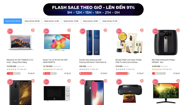 Black Friday: Dân buôn xả hàng tồn, nâng giá để hút khách - 1 Một số mẫu nâng giá cao rồi hạ giá để hút khách
