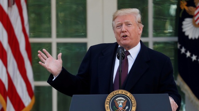 Ông Trump: Thế giới phải chịu trách nhiệm vì cái chết của nhà báo Khashoggi - 1 Tổng thống Mỹ Donald Trump (Ảnh: Reuters)