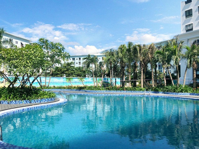 Chính sách “độc nhất” tại Eco City Việt Hưng dịp cuối năm - 2 Bể bơi đã hoàn thiện tại dự án Eco City Việt Hưng Long Biên