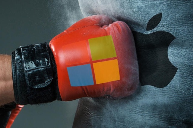 Microsoft bất ngờ “vượt mặt” Apple, trở thành công ty giá trị nhất thế giới - 1 Microsoft đã bất ngờ “vượt mặt” Apple để giành lấy “ngôi vương” trên thị trường