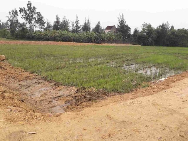 Dân phản đối vì chính quyền cho quy hoạch nghĩa trang sát khu dân cư tại Nghệ An - 4 Khu vực mở rộng nghĩa trang Hàn Vông đang thi công dở.