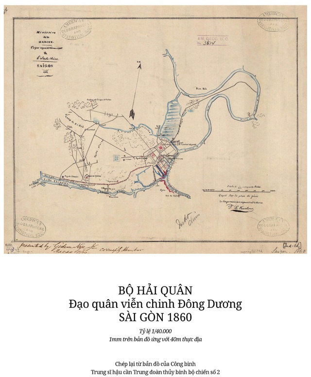 Sự thay đổi của TPHCM trong 320 năm qua những tấm bản đồ cổ - 2 Sự thay đổi của TPHCM trong 320 năm qua những tấm bản đồ cổ - 2