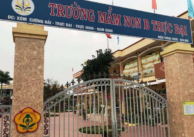 Vụ bé 4 tuổi bị buộc dây: Cháu nhỏ bị câm, điếc, tăng động - 2 Trường mầm non B Trực Đại
