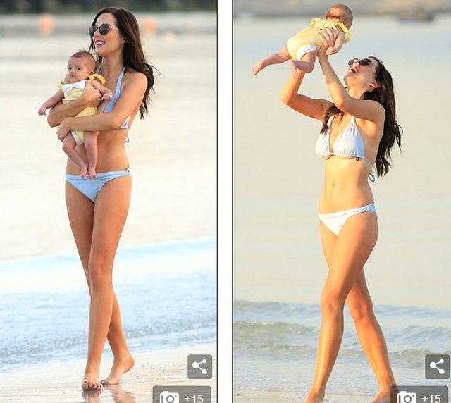 Dáng thon đáng ngưỡng mộ của gái hai con Helen Flanagan - 4
Hiện tại cô gầy hơn cả khi còn son rỗi