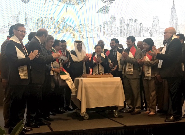 UAE là cửa ngõ chính để Việt Nam thâm nhập vào thị trường Trung Đông, châu Phi - 2
Đại sứ UAE Obaid Saeed Obaid Bintaresh Al Dhaheri và Thứ trưởng Nguyễn Phương Nga cùng các vị khách tại buổi lễ
