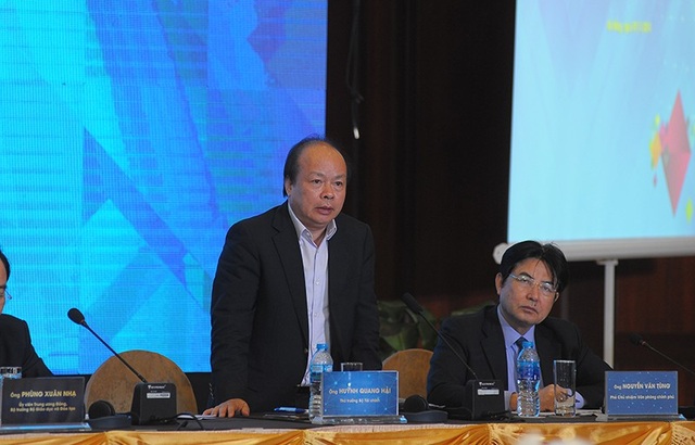 Bộ trưởng Nguyễn Mạnh Hùng: "Để start up vươn ra toàn cầu, điểm nghẽn là tiếng Anh" - 3 Thứ trưởng Bộ Tài chính Huỳnh Quang Hải