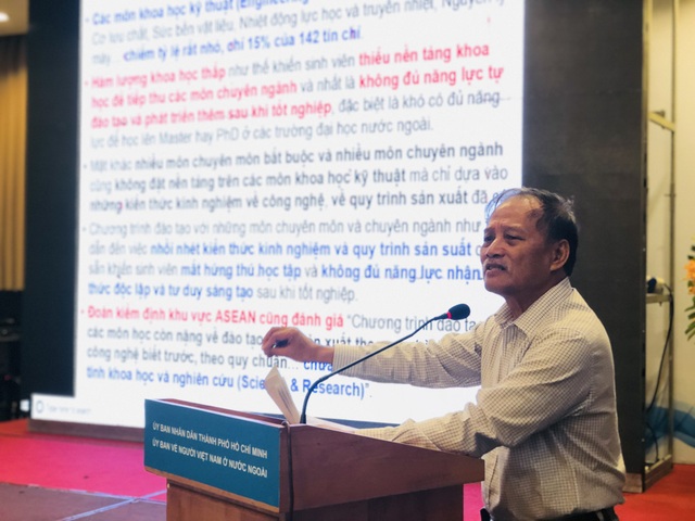 “Sinh viên nhiều trường ĐH phải ngồi ngoài hành lang học” - 3 Phó giáo sư, Tiến sĩ Nguyễn Thiện Tống góp ý giáo dục ĐH Việt Nam cần thay đổi chương trình cho phù hợp với thời đại