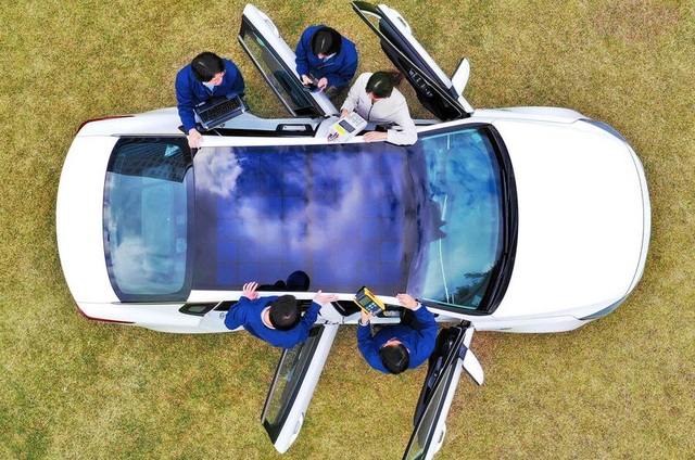 Xe Hyundai và Kia sẽ dùng năng lượng mặt trời - 1 Xe Hyundai và Kia sẽ dùng năng lượng mặt trời - 1