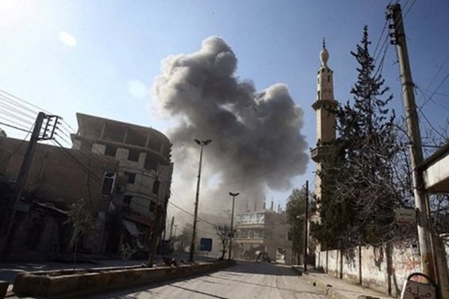 Nổ trụ sở quân đội Nga ở Syria, 7 quân nhân tử nạn - 1
Nổ trụ sở quân đội Nga ở Syria. Ảnh: EBAA