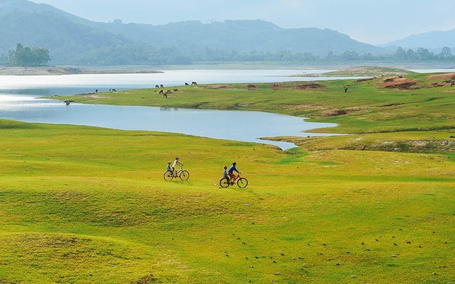 Quảng Nam: Hồ Phú Ninh mùa nước cạn đẹp như tranh vẽ - 2 Quảng Nam: Hồ Phú Ninh mùa nước cạn đẹp như tranh vẽ - 2