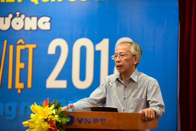 Giải thưởng Nhân tài Đất Việt 2018: Công bố 20 sản phẩm CNTT lọt Chung khảo - 6
TS Nguyễn Long- Chủ tịch hội đồng Giám khảo.