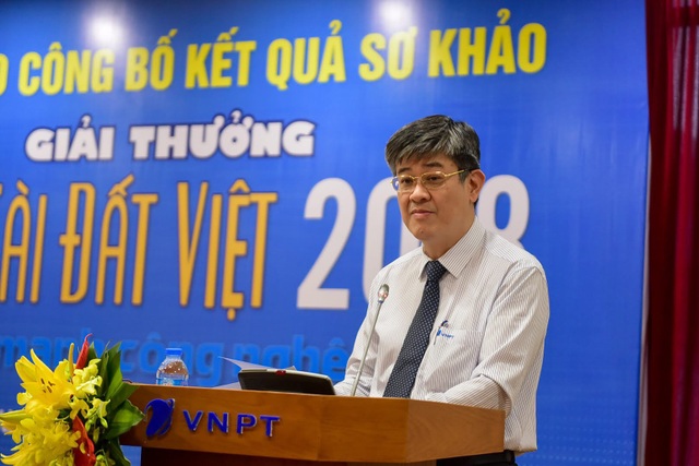Giải thưởng Nhân tài Đất Việt 2018: Công bố 20 sản phẩm CNTT lọt Chung khảo - 5
Ông Hồ Đức Thắng, đại diện của VNPT: NTĐV đã trở thành bệ phóng thành công cho các nhân tài từ nhiều năm nay.