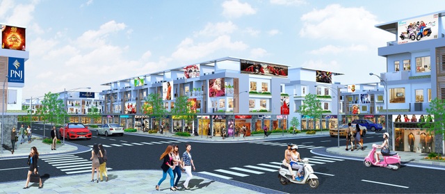 Thời cơ mới của thị trường đất nền Biên Hòa - 2 Phối cảnh dự án Bien Hoa New Town 2 tọa lạc ngay mặt tiền đường Nguyễn Thị Tồn, cách trung tâm Biên Hòa một cây cầu