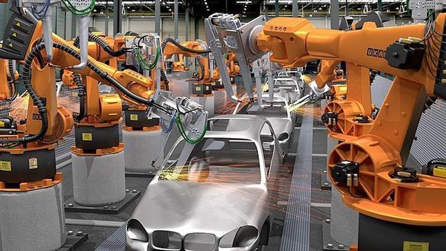 Bill Gates hiến kế để robot không làm cho công nhân mất việc - 2 Robot ngày càng được ứng dụng nhiều hơn, đặc biệt là tại các ngành công nghiệp chế tạo.