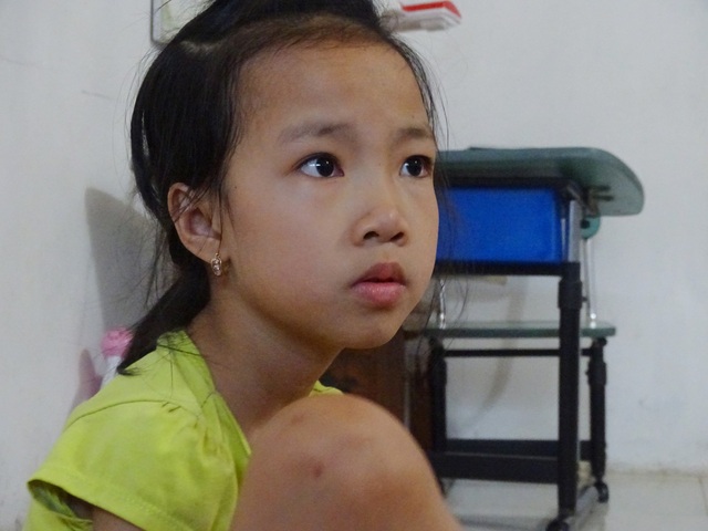 Cô bé 9 tuổi cụt hai tay, viết chữ đẹp như máy khiến bao người cảm phục - 7 Linh cho biết, ước mơ của cô sau này là trở thành cô giáo dạy mỹ thuật