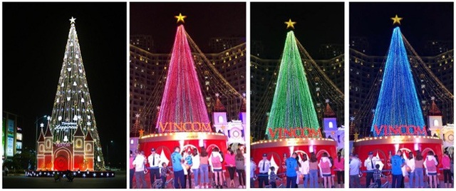 “Vạn điều kỳ diệu, triệu khoảnh khắc vui” tại Lễ hội Giáng sinh Vincom 2018 - 1 Vincom toàn quốc được thắp sáng lung linh với cây thông Noel khổng lồ