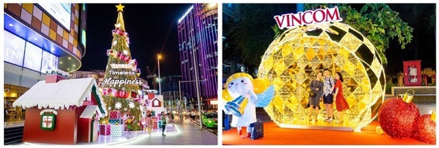 “Vạn điều kỳ diệu, triệu khoảnh khắc vui” tại Lễ hội Giáng sinh Vincom 2018 - 3 Ánh sáng rực rỡ của Giáng Sinh đã bao trùm hệ thống Vincom toàn quốc