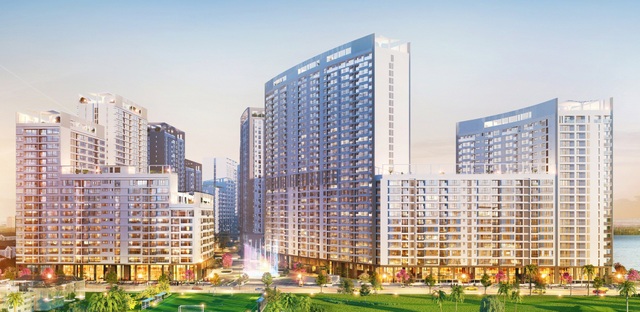 Người Sài Gòn đi tìm không gian sống xanh - 7 Tòa nhà M8B thuộc công trình The Peak khu phức hợp Midtown sẽ được mở bán lần thứ 2 vào tháng 12 năm nay.