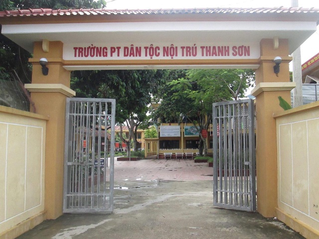Xác minh thông tin Hiệu trưởng THCS lạm dụng tình dục hàng chục học sinh - 1 Trường Phổ thông dân tộc nội trú Thanh Sơn (Ảnh: CTV).
