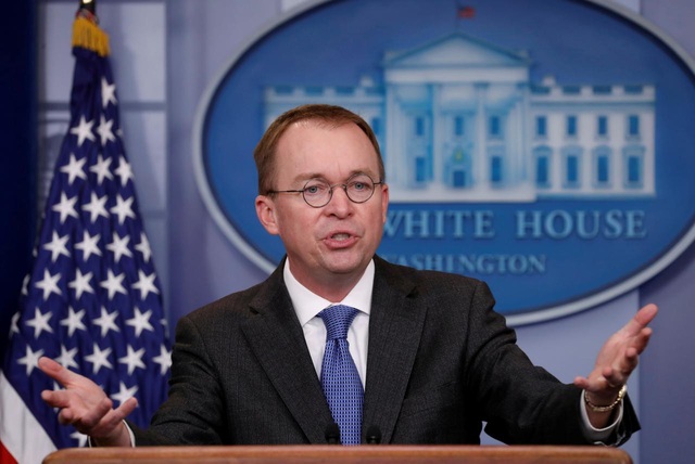 Tổng thống Trump chọn quyền Chánh văn phòng - 1
Ông Mick Mulvaney (Ảnh: Reuters)