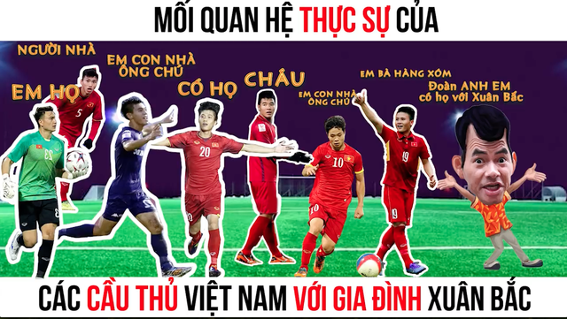 Xuân Bắc, Tự Long “nhận họ” với Đức Chinh cùng dàn sao cổ vũ tuyển Việt Nam - 1 Xuân Bắc, Tự Long “nhận họ” với Đức Chinh cùng dàn sao cổ vũ tuyển Việt Nam - 1