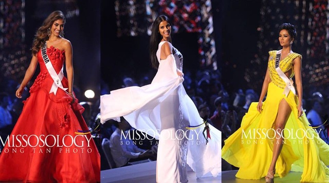 H'Hen Niê xuất sắc lọt top 5, người đẹp Philippines đăng quang Hoa hậu Hoàn vũ 2018 - 28
Hoa hậu Colombia, Nam Phi và Việt Nam được đánh giá rất cao sau phần trình diễn váy dạ hội