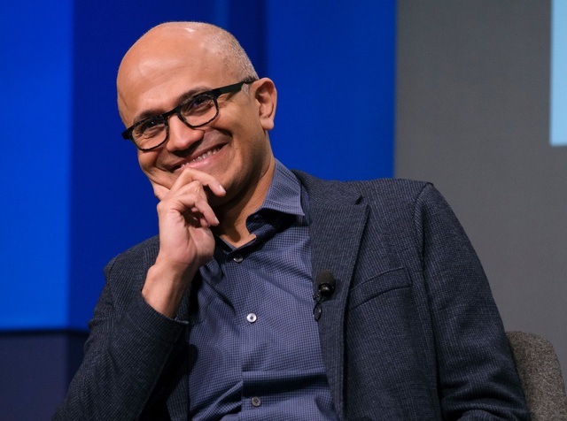 "Thuyền trưởng Microsoft" được bầu chọn là CEO thành công nhất năm 2018 - 3 Satya Nadella được bình chọn là CEO thành công nhất trong năm 2018.