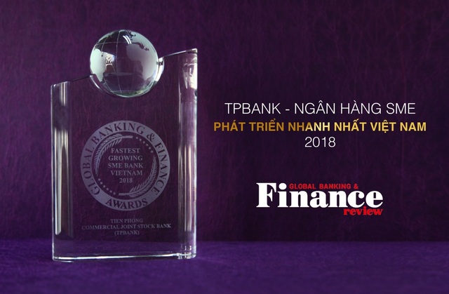 TPBank nhận giải thưởng Ngân hàng SME phát triển nhanh nhất tại Việt Nam - 1 TPBank nhận giải thưởng Ngân hàng SME phát triển nhanh nhất tại Việt Nam - 1