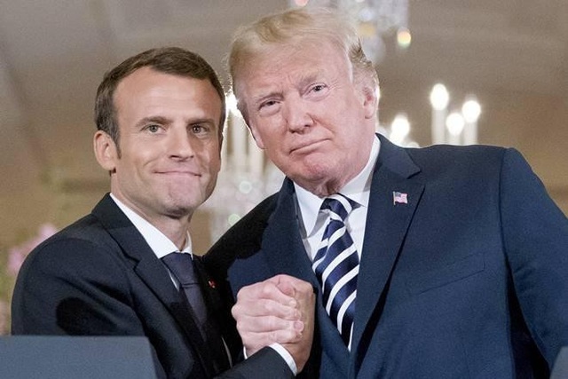 Tổng thống Pháp chỉ trích ông Trump: Là đồng minh nên kề vai sát cánh - Ảnh 1. Tổng thống Pháp chỉ trích ông Trump: Là đồng minh nên kề vai sát cánh - Ảnh 1.