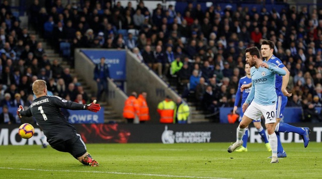 Những khoảnh khắc sụp đổ của Man City trên sân Leicester - Ảnh 7. Những khoảnh khắc sụp đổ của Man City trên sân Leicester - Ảnh 7.